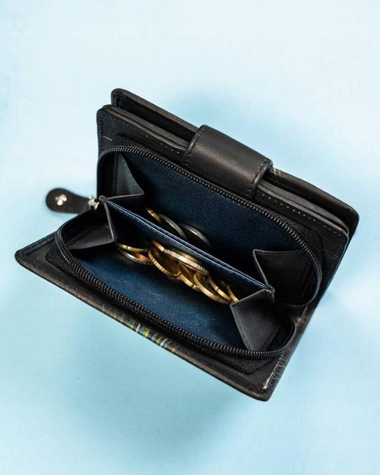 Portfel, mix, skórzany, Rovicky