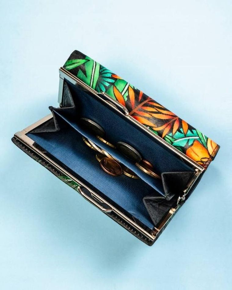 Portfel, mix, skórzany, Rovicky