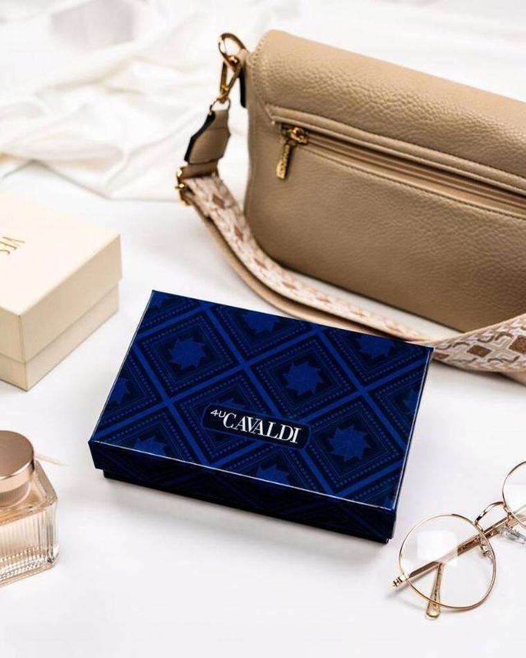 Portfel, żółty, skóra ekologiczna, Cavaldi