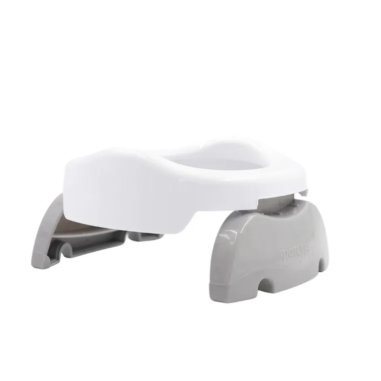 Potette Plus, zestaw, nocnik, akcesoria, biało-szary