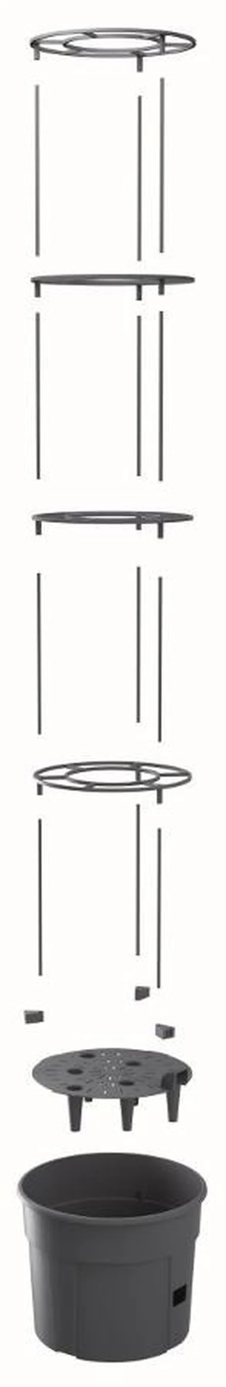 Prosperplast, doniczka do sadzenia pomidorów z drabinką, 28l