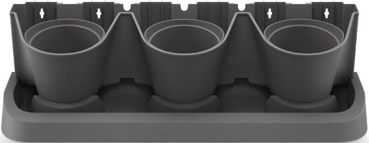 Prosperplast, kwietnik ogród wertykalny stojący, antracyt