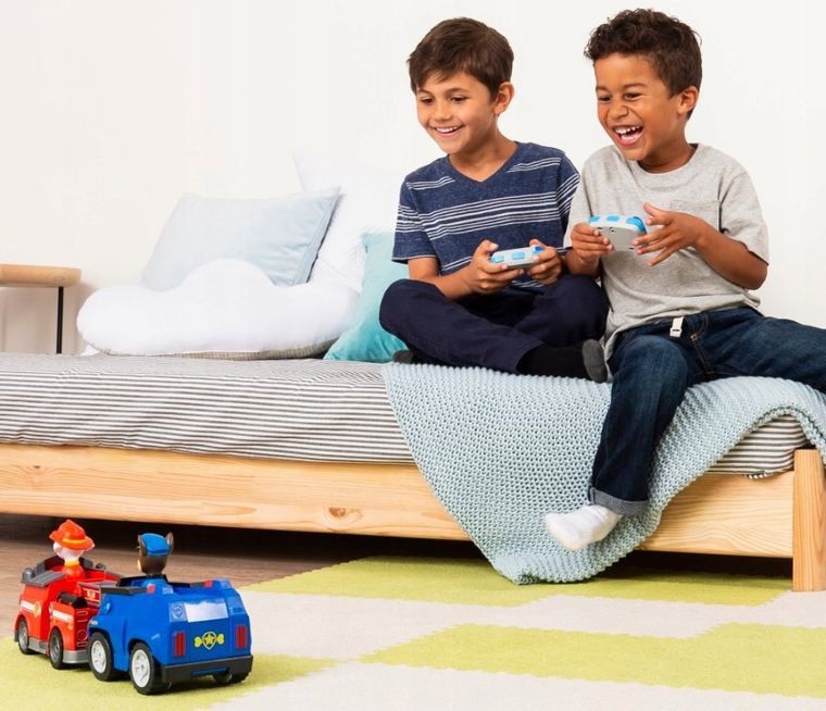 Psi Patrol, Chase, pojazd z figurką, zdalnie sterowany