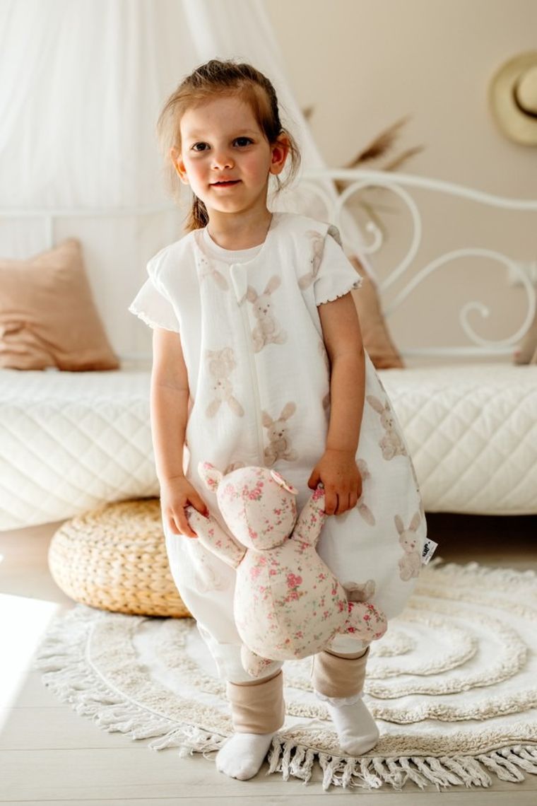 Pulp, Króliczki, śpiworek z nogawkami, ocieplany, TOG 1.75, 12-30 m