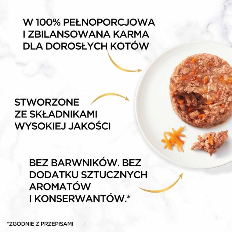 Purina Nestle, Gourmet Gold, mokra karma dla kotów, mix smaków, 48-85g