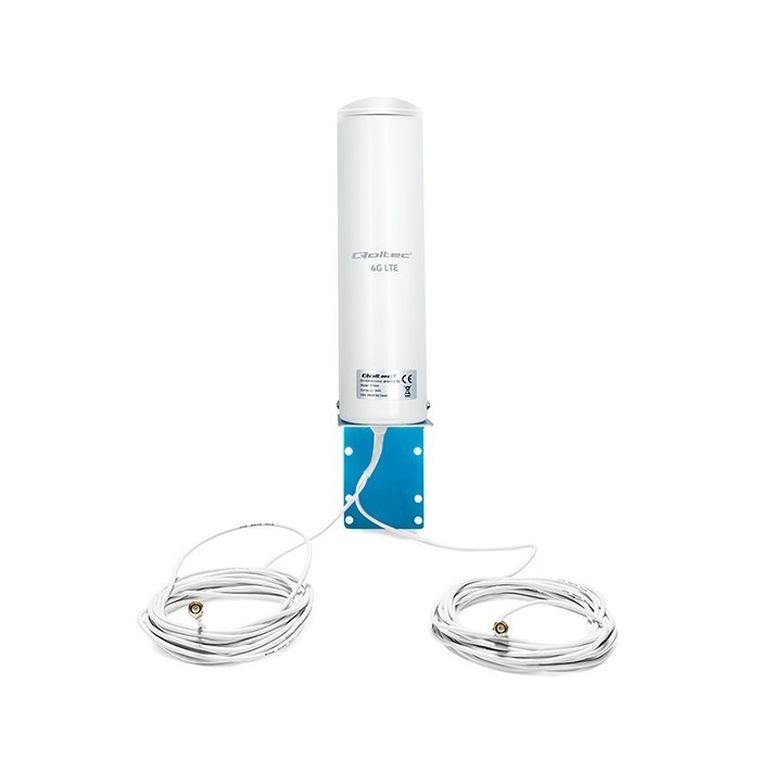 Qoltec, antena, 4G LTE DUAL, 5DBI, dookólna, zewnętrzna