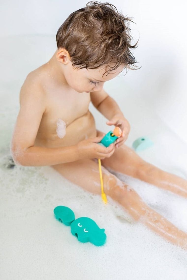 Quut, Beedi, klocki piankowe do kąpieli do nawlekania, Croco