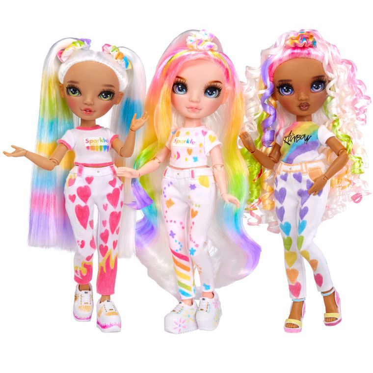 Rainbow High, Color & Create Fashion Doll, Blue Eyes, lalka modowa