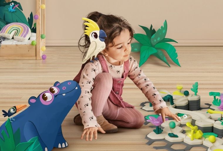 Ravensburger, GraviTrax Junior, Dżungla, zestaw startowy