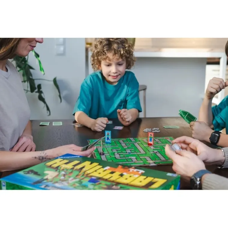 Ravensburger, Minecraft, Labyrinth, gra familijna