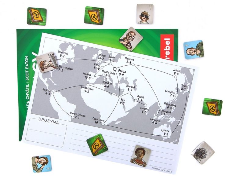 Rebel, Tajniacy: Duet, gra towarzyska dla 2 osób