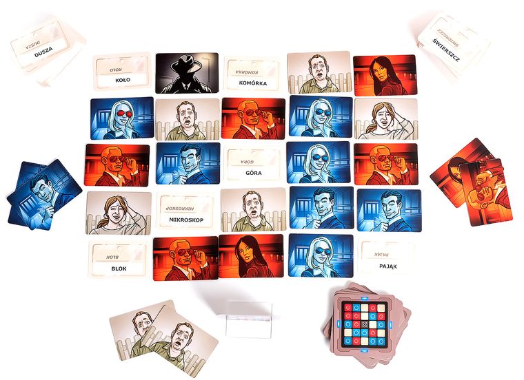 Rebel, Tajniacy, gra towarzyska