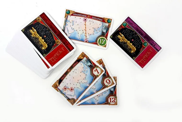 Rebel, Wsiąść do Pociągu: Azja, dodatek, gra familijna