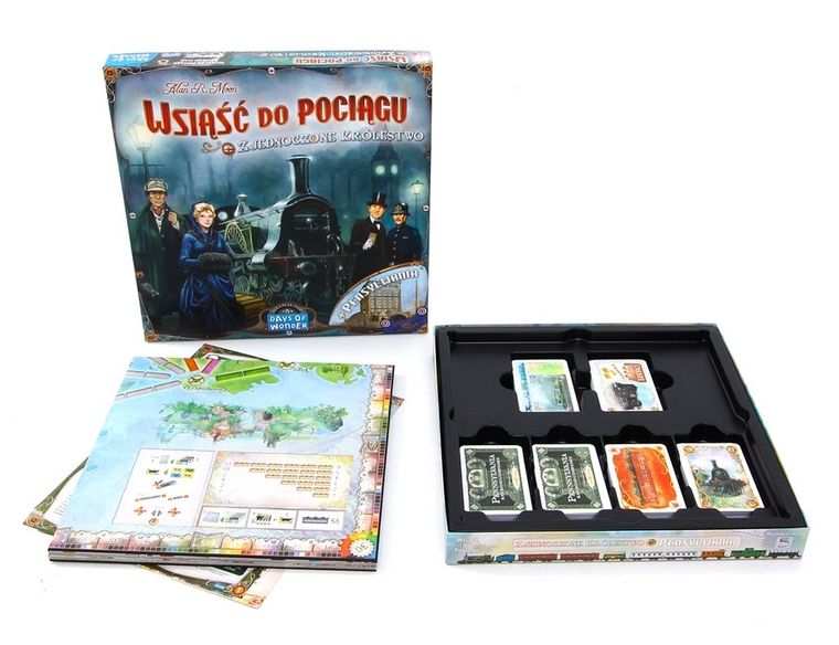 Rebel, Wsiąść do Pociągu: Zjednoczone Królestwo, Pensylwania, dodatek, gra familijna