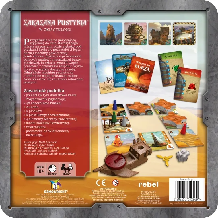 Rebel, Zakazana Pustynia, gra przygodowa