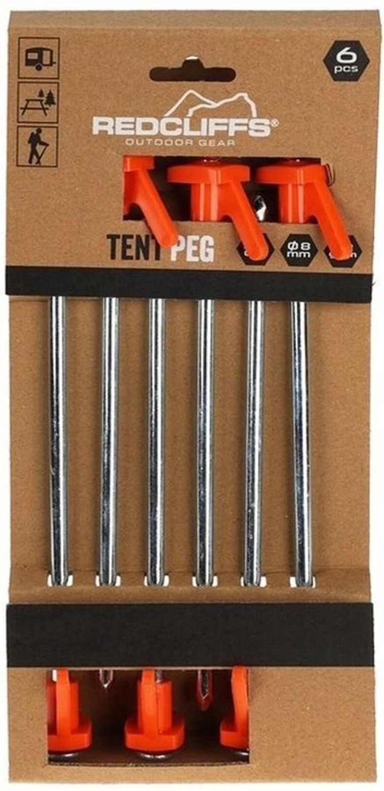 RedCliffs, śledzie do namiotu, 21 cm, 6 szt.