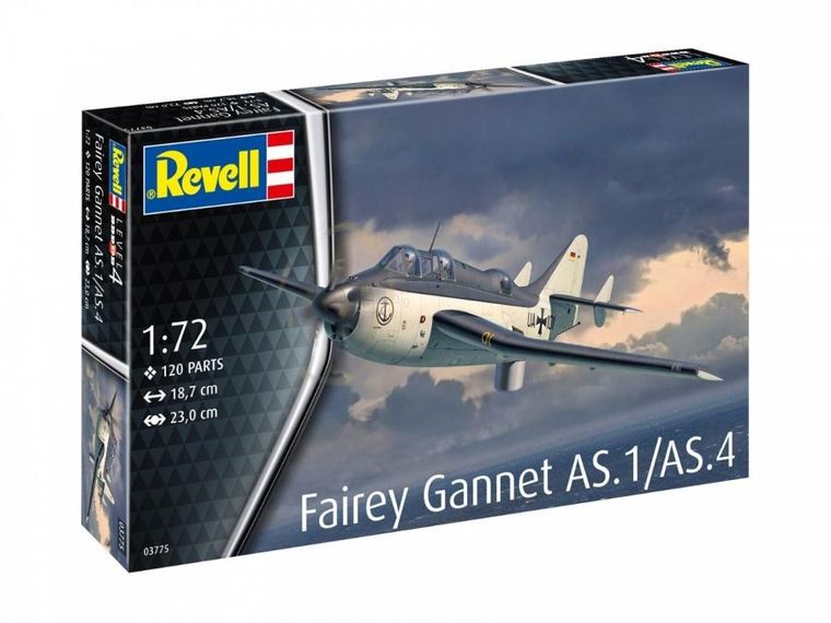 Revell, Revell Samoloty Fairey Gannet AS.1/AS.4, model do sklejania