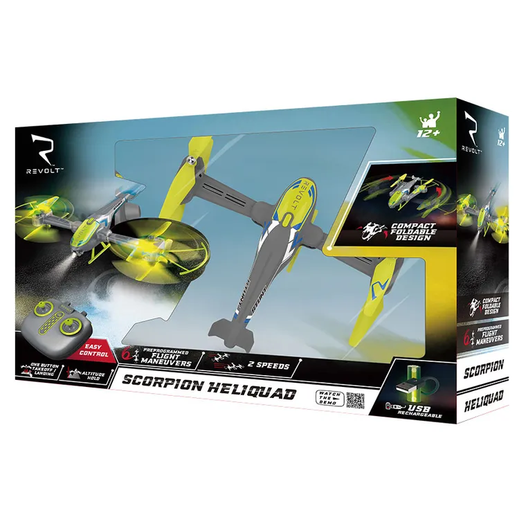 Revolt, Skorpion Heliquad, dron-helikopter zdalnie sterowany