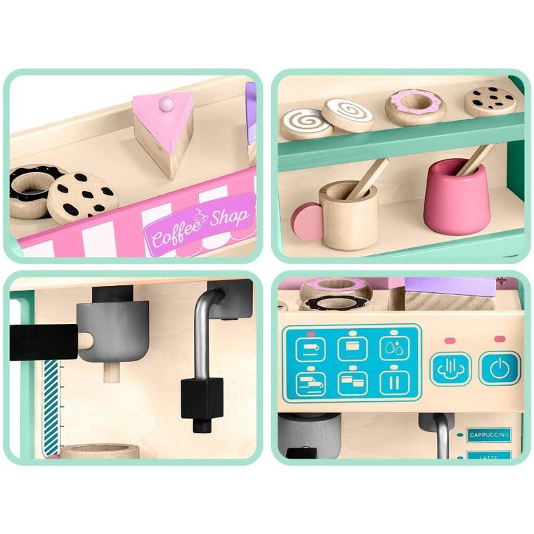 Ricokids, cukiernia z ekspresem do kawy, miętowa