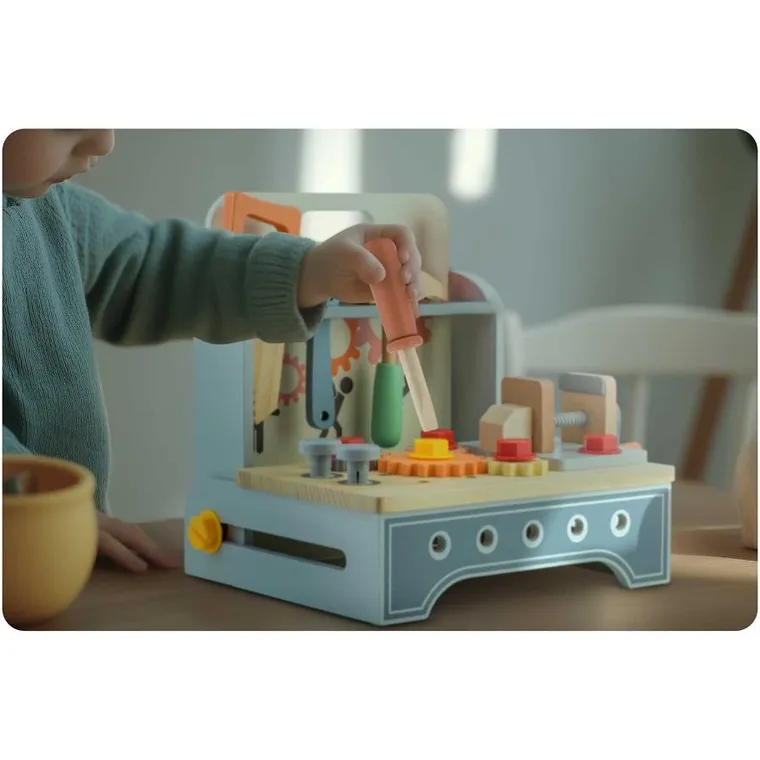 Ricokids, drewniany warsztat z narzędziami