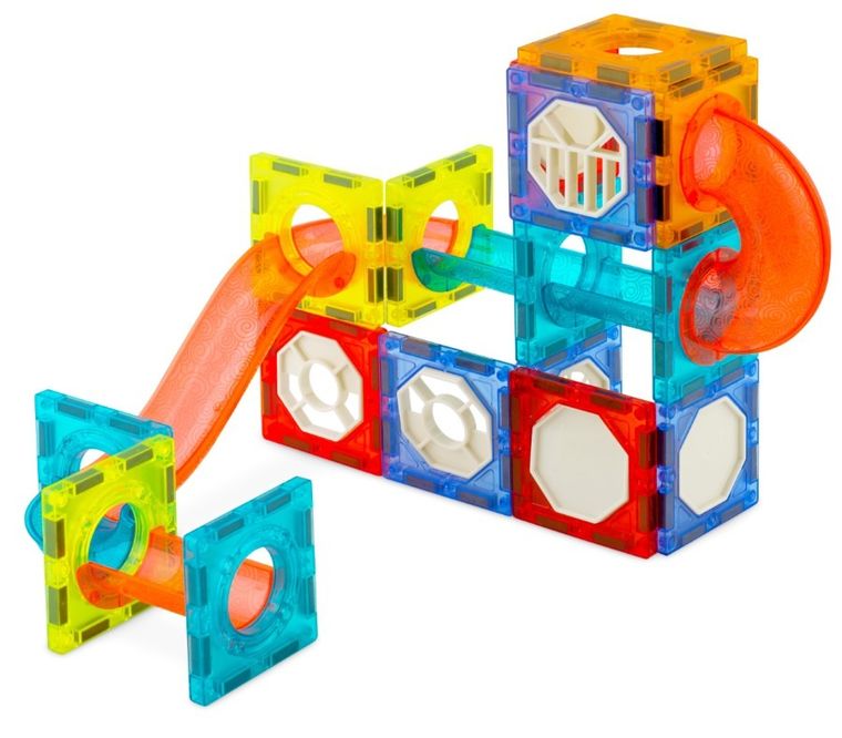 Ricokids, klocki magnetyczne z podświetleniem, 100 elementów