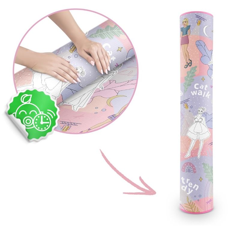 Ricokids, mata piankowa do kolorowania, 200-120-0,3 cm