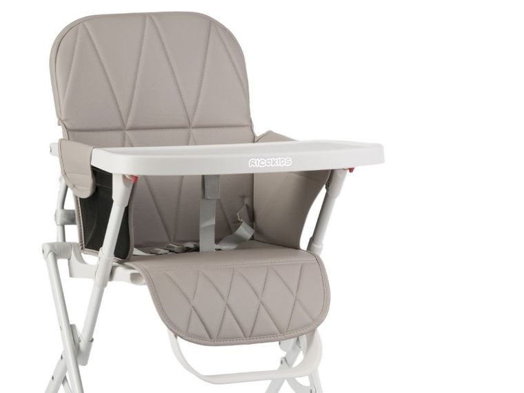 Ricokids, Nuco, krzesełko do karmienia, szare