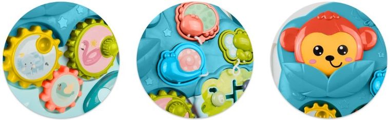 Ricokids, stolik edukacyjny 4w1, zielony