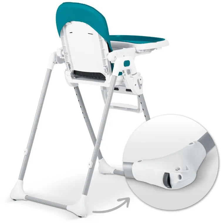 Ricokids, Tulo, krzesełko do karmienia, niebieskie