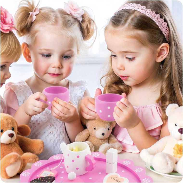 Ricokids, Zestaw do herbaty, zabawka drewniana