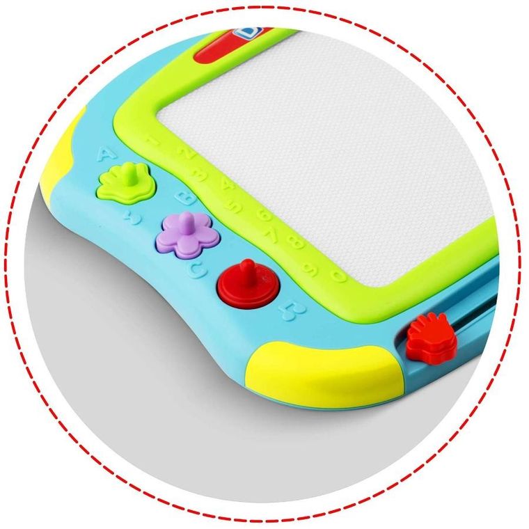 Ricokids, znikopis, tablica + stolik do rysowania, niebieski
