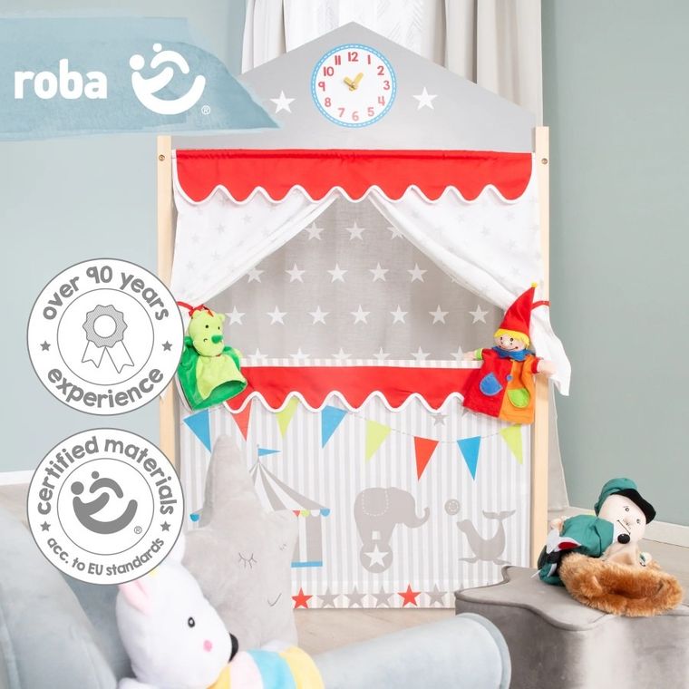 Roba, teatrzyk scena dla pacynek