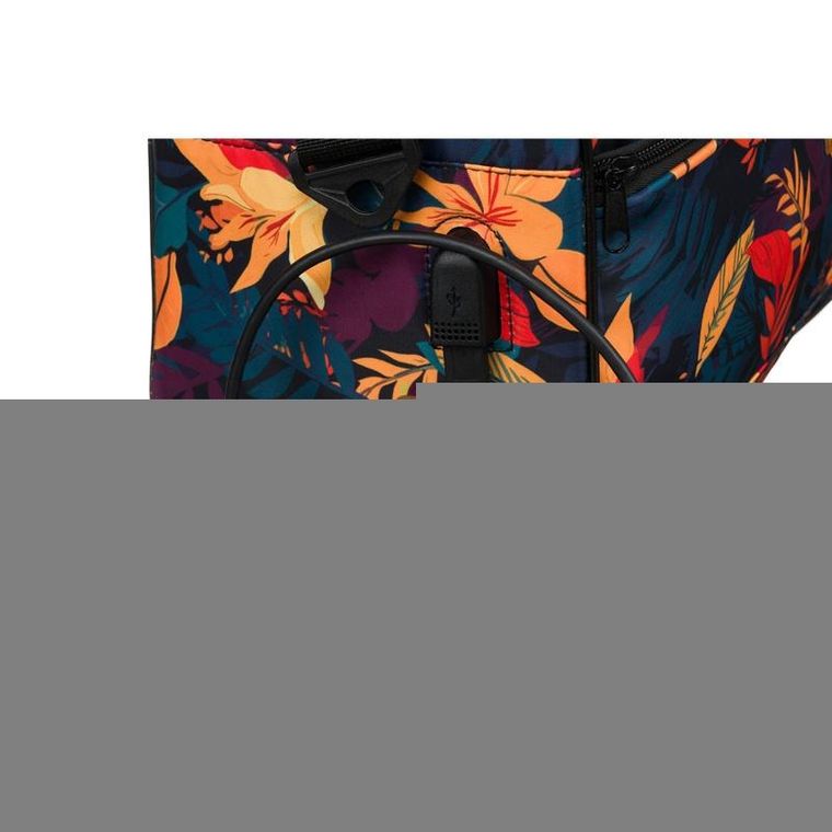 Rovicky, lekka torba podróżna, wielokolorowa, z portem USB