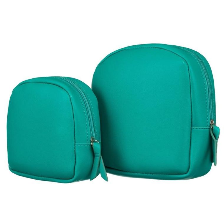 Rovicky, zestaw dwóch kosmetyczek damskich ze skóry ekologicznej