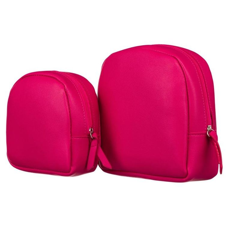 Rovicky, zestaw dwóch kosmetyczek damskich ze skóry ekologicznej