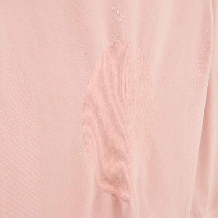 Różowa bluzka termoaktywna z domieszką wełny NOWEAR