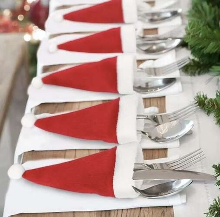 Ruhhy, etui na sztućce, czapeczki, 12 szt.