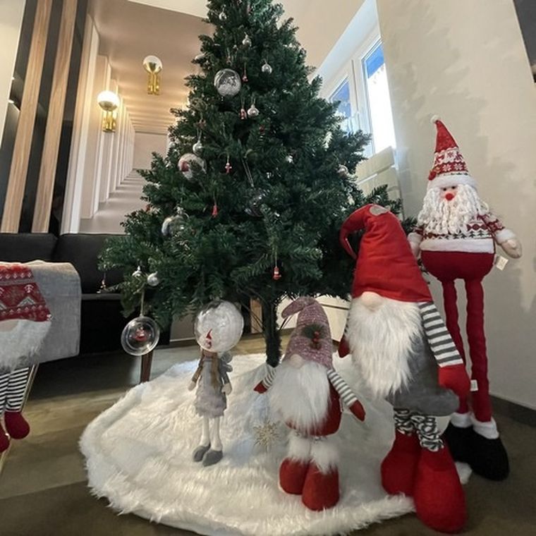 Ruhhy, mikołaj świąteczny, teleskopowy, 95 cm