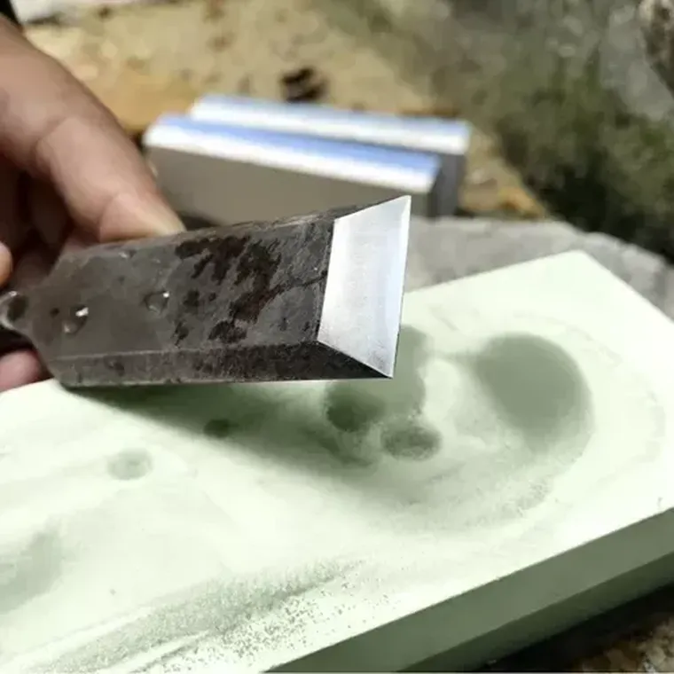 Ruhhy, ostrzałka do noży, 2 kamienie + akcesoria