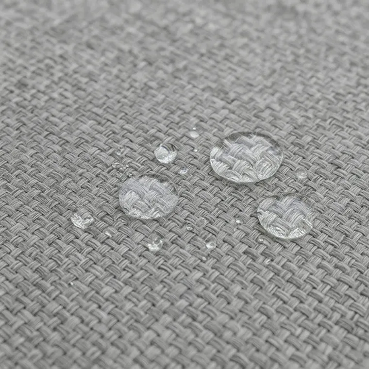 Ruhhy, pufa materiałowa, szara, 60-30-30 cm