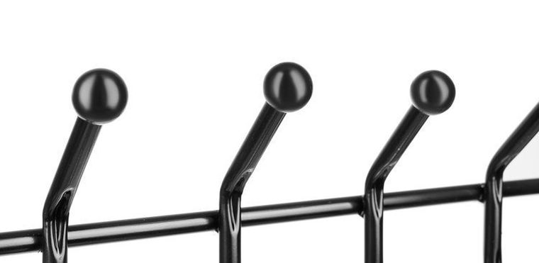 Ruhhy, wieszak na ubrania, stojak z półką na buty