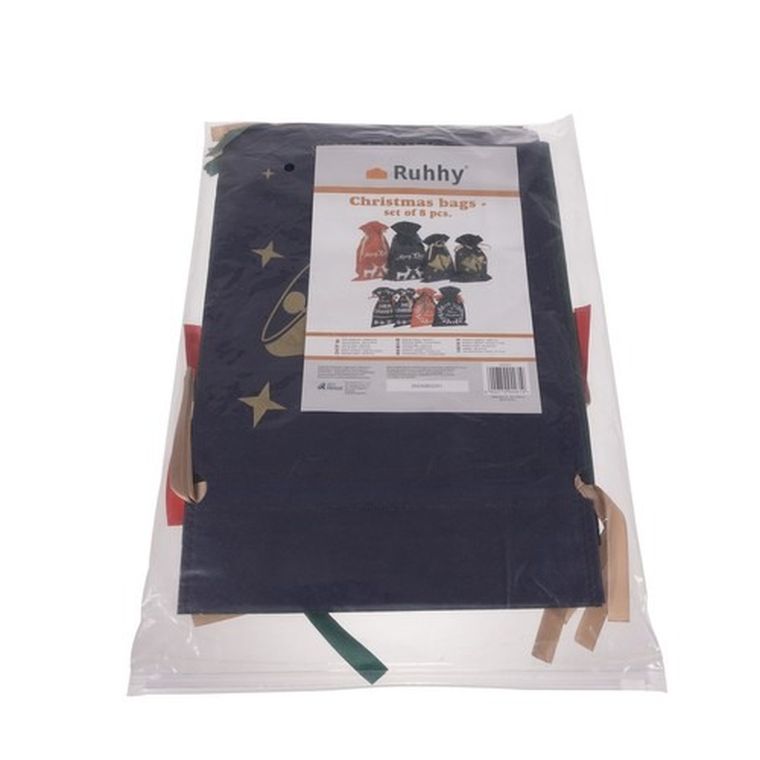 Ruhhy, worki świąteczne, 8 szt.