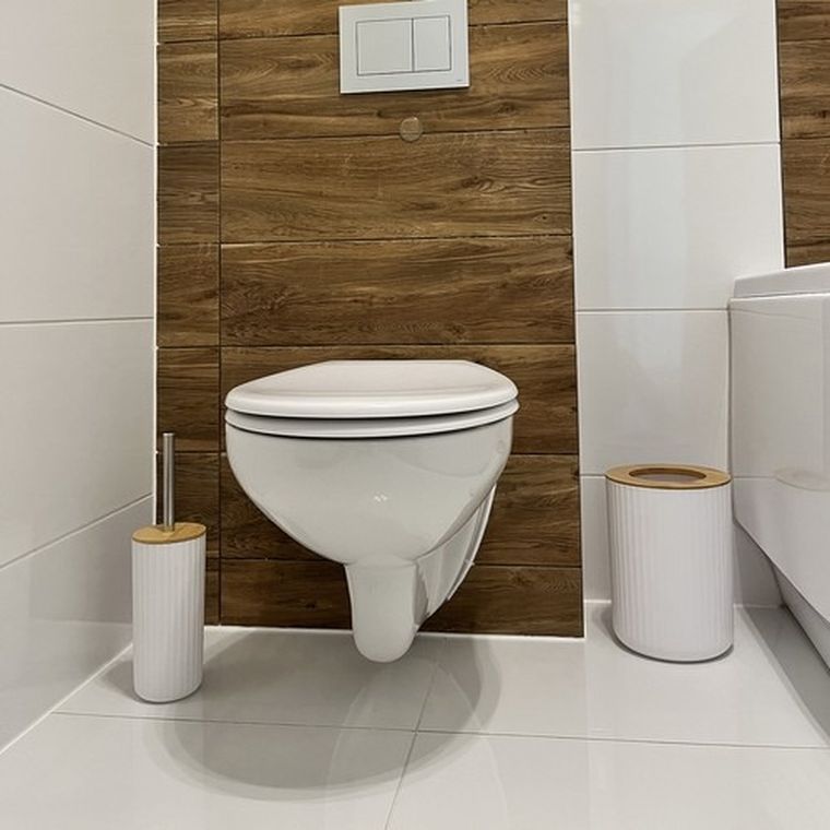 Ruhhy, zestaw akcesoriów łazienkowych, biały