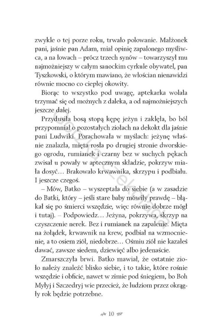 Saga Rodu Tyszkowskich. Aptekarka