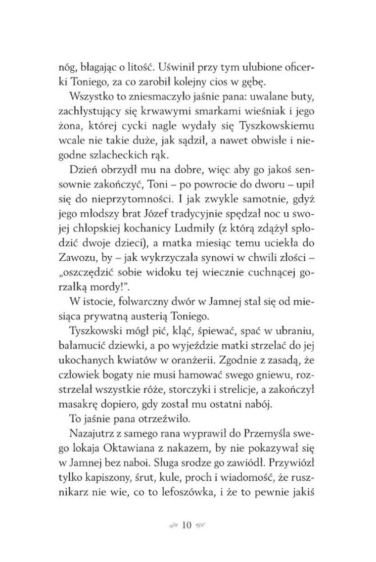 Saga rodu Tyszkowskich. Tom 2. Czarci ogród