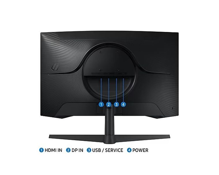 Samsung, monitor gamingowy, 27", LS27CG552EUXEN