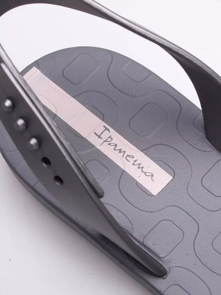 Sandały damskie, szare, Ipanema