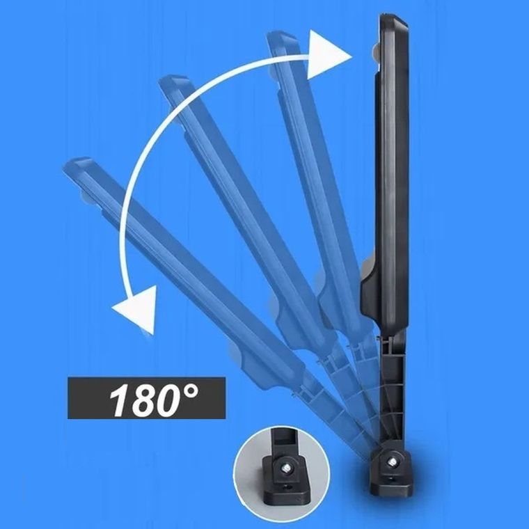 Saska Garden, lampa uliczna latarnia solarna, 120 led + pilot czujnik ruchu i zmierzchu