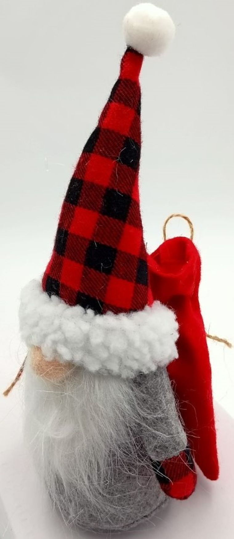 Saska Garden, Mikołajek dekoracyjny z workiem na prezent, 20 cm