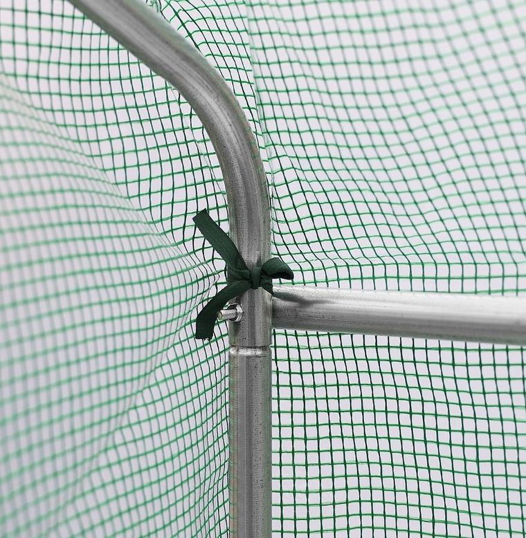 Saska Garden, tunel ogrodowy, szklarnia, zielona, 200-350-200 cm